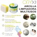 Argila de limpeza multiuso Jar 500 gramas.