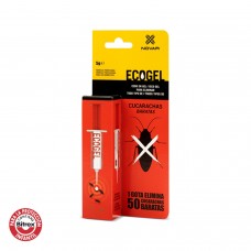 Ecogel Cucarachas Jeringa 5 Gramos Caja Carton