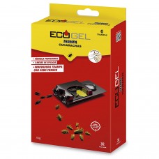 Ecogel Cucarachas Trampa 15 Gramos (Caja 6 Unidades)