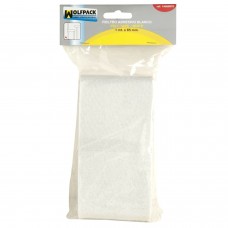 Adesiva sentiu 1m. x 85 mm. blister Branco