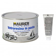 Massa de vidraceiro em fibra de vidro 500 ml. (Com endurecedor)