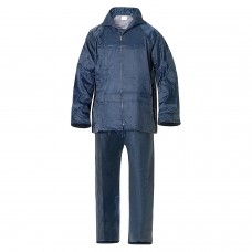 Terno de água impermeável de nylon azul tamanho 6-M