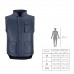 Chaleco Multibolsillos Azul  XL