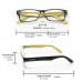 Gafas Lectura Kansas Negro / Amarillo. Aumento +2,5