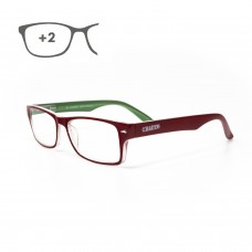 Gafas Lectura Kansas Rojo / Verde. Aumento +2,0