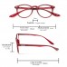 Gafas Lectura Connecticut Color Rojo Aumento +3,0 Patillas Para Colgar del Cuello