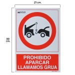 Parque de sinal proibido Nós chamamos Crane 30x21