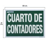 Contadores de salas de pôsteres 30x21