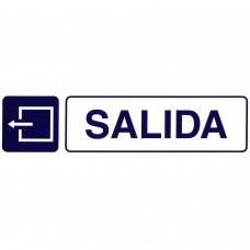 Etiqueta 250x63 mm. Sair
