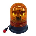 Luz rotativa magnéticos / Parafuso 18 cm. Ambar