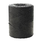 bobina de corda de ráfia 750 gramas Cor Preto