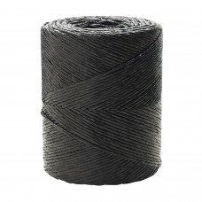 bobina de corda de ráfia 750 gramas Cor Preto