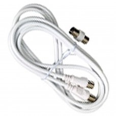 TV Video Connector Macho / Macho 2 metros Com Adaptador Macho / Fêmea