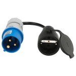 Adaptador Base CEE  A Base Schuko 16A/230V