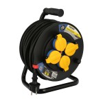 Extensible Industrial 25 metros Protección IP44 Con Tapas