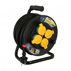 Extensible Industrial 25 metros Protección IP44 Con Tapas