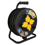Extensible Industrial 50 metros Protección IP44 Con Tapas