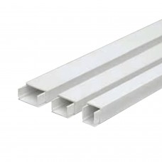 Canaleta adesivo com tampa 7x12 mm. x 2 m.