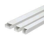 Canaleta 16x16 mm Adhesive Con Tapa. x 2 m.