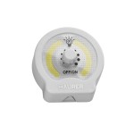 Linterna Led Regulable Con Iman y Gancho 220 Lumenes