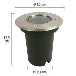 Refletor Led Embutido IP67 Inox
