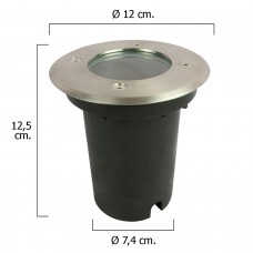 Refletor Led Embutido IP67 Inox