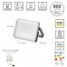 Foco Led Plano  10 Watt.800 Lumens. Luz blanca 4000ºK Protección IP65. Cuerpo Aluminio
