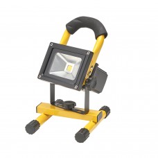 Foco Led Recargable 20 Watt. Luz Blanca 4000º K IP 65 600 Lumenes Con Asa de Transporte