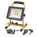 Foco Led Recargable 30 Watt. Luz Blanca 4000º K IP 65 900 Lumenes Con Asa de Transporte