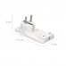 Clavija Enchufe Ultraplano Tras Muebles