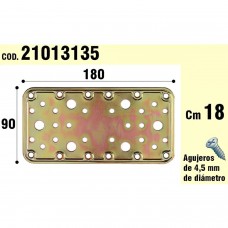 Suporte Bicromado em Madeira 90x180 mm.