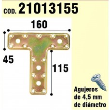 Placa de suporte de madeira 