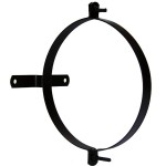 Braçadeira para tubo de fogão vitrificado com suporte de 110 mm. (2 peças)