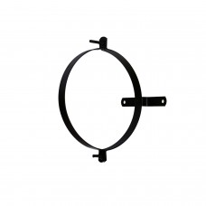 Fogão de pellets vitrificados com tubo de braçadeira Com suporte 80 (2 peças)