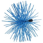 Escova para chaminé Escova Nylon 250 mm.