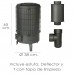 Estufa Leña Nº 4 Ecodesign Con T y Deflector
