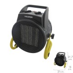 Ventilador de cerâmica Cañon Aire 1000/2000 W.