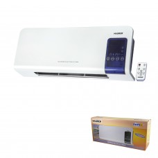 Termoconvector de parede dividida de 1000/2000 watts. Indicador LCD