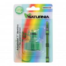 adaptador de mangueira de plástico 1 'Blister feminino