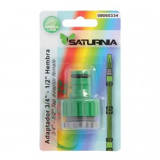 adaptador de mangueira de plástico 3 / 4-1 / 2 'Hemba Blister