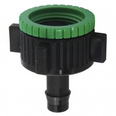 Adaptador torneira gotejamento 1 / 2-3 / 4 1/2 Um tubo (1 pc bolha)
