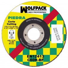 Abrasivo Corte de Pedra Disco Fino 115x1,2 mm.