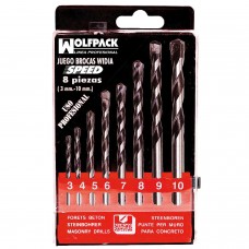 caso Brocas Widia Professional Wolfpack Velocidade 8 Pieces