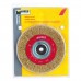Escova Circular Latão Aço Ø 200x42 mm.