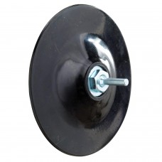 Placa de borracha Ø 125 mm. para broca