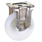 Roda fixa de nylon de roda industrial 80 mm.