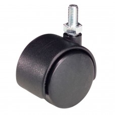 Roda Doméstica Nylon Preto Tang M8x40 mm.