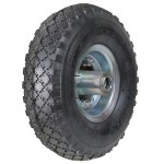 Sacos pneumáticos do carrinho de mão da roda Eixo galvanizado Ø 20 mm.