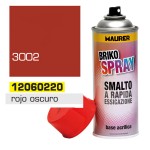 Tinta spray Carmin vermelho escuro 400 ml.
