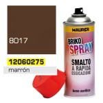 Spray de tinta marrom chocolate 400 ml.